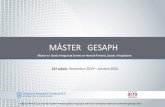 Presentació Master GESAPH 2019 v1 - ACRA³-màster-gesaph-2019... · 2019-02-28 · Presentació És un programa de la Universitat de Barcelona-IL3, que es coordina amb el Departament