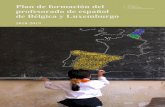 Plan de formación para Plan de formación del profesores de ...c10d4db4... · Plan de formación de la Consejería de Educación en Bélgica y Luxemburgo 2018-2019 ÍNDICE DE ACTIVIDADES