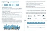Ayuntamiento de Las Palmas de Gran Canaria. · FIESTA DOMINGO 22 SEPT LAS PALMAS DE GRAN CANARIA E BICICLETA NORMAS DE PARTICIPACIÓN I Esta nueva edición de la Fiesta de La Bicicleta