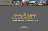 DEPARTAMENTO DE PROYECTOS PRESENTACION PROYECTOS.pdf · Barrio Industrial El Belloto / Quilpué / Tel.: 56 32 2942244 DEPARTAMENTO DE PROYECTOS . NUESTRA EMPRESA MAESTRANZA INGENIERIA