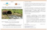 Curso sobre “Tratamiento de Aguas Residuales en Pequeñas ... · Curso sobre “Tratamiento de Aguas Residuales en Pequeñas Aglomeraciones Urbanas de Galicia” (!! 06(y07(de(Junio(de(2017(!