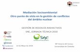Presentación de PowerPoint - SNE · 2018-05-29 · generaciones la basura nuclear de toda España?) La desinformación, la desconfianza, la disparidad de intereses y opiniones son