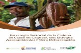 Estrategia Sectorial de la Cadena de Cacao en Caquetá, con ... Vision_Amazonia... · apoyo de diversas entidades nacionales y extranjeras para su desarrollo (MINCIT, 2017). Visión