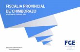 FISCALIA PROVINCIAL DE CHIMBORAZO...Servicio de Atención Integral S.A.I Adicionalmente, se muestran los tipos penales más denunciados en la provincia de Chimborazo: DELITO # NOTICIAS