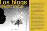 Los blogs A lo largo de los últimos quince años, Javier ... · Julio Alonso, experto en comunicación digital, nos señala en el libro Blogs, la conversación en internet que está