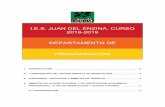 I.E.S. JUAN DEL ENZINA . CURSO 2018-2019 DEPARTAMENTO DE …iesjuandelenzina.centros.educa.jcyl.es/sitio/upload/... · 2018-11-13 · Es un centro que tiene el Programa Bilingüe