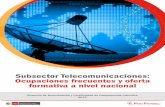 Ministerio de Trabajo y Promoción del Empleo Primera ...€¦ · grÁfico nº 2.6 perÚ: pea ocupada del subsector telecomunicaciones de los niveles de competencia laboral i y ii