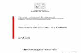 Tercer Informe Trimestraltransparencia.esonora.gob.mx/NR/rdonlyres/F26F2EBE-2809... · 2020-06-04 · III UNIDAD RESPONSABLE Secretaría de Educación y Cultura UNIDAD EJECUTOR A
