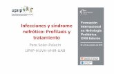 Pere Soler-Palacín UPIIP-HUVH-VHIR-UAB³ a la síndrome... · Inmunizacióndel pacientecon SN 1-VHB: doble dosis y control respuestavacunal. 2-Neumococo: 13V seguida de 23V. 3-Gripe: