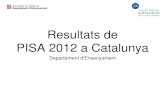 Resultats de PISA 2012 a Catalunya - Fundació Jaume Bofill · d’alumnes 26 229 1179 1 ... Resultats a Catalunya . 2003 2006 2009 2012 Comprensió lectora 483 477 498 501 Comp.