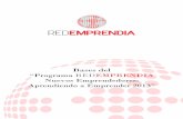 Bases del Programa RedEmprendia Nuevos Emprendedores ...punttic.gencat.cat/sites/default/files/bases_programa_reemprendia.pdf · Nuevos Emprendedores: Aprendiendo a Emprender 2013