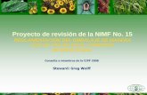 Proyecto de revisión de la NIMF No. 15 · Proyecto de revisión de la NIMF No. 15 REGLAMENTACIÓN DEL EMBALAJE DE MADERA ... (e.g., plywood) [agregado en la revisión] • La norma