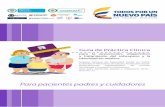 Para pacientes padres y cuidadores - Compensar · Guía de Práctica Clínica para la prevención, diagnóstico y tratamiento del sobrepeso y la obesidad en adultos Guía para pacientes
