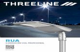 ILUMINACIÓN VIAL PROFESIONALde Alumbrado exterior, Threeline ofrece diferentes sistemas de regulación que favorece la adaptabilidad al producto en las diferentes instalaciones. Alta