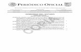 GOBIERNO DEL ESTADOpo.tamaulipas.gob.mx/wp-content/uploads/2014/11/cxxxix-141-2511… · 391, 391 Bis, 392, 392 Bis, 392 Ter, y se reforma el 393, reubicándose en el citado Capítulo