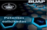 Patentes solicitadas · 2019-02-22 · Etapa de salida clase ab para amplificadores operacionales (procede otorgamiento de patente) 69 MX2013007972 08/07/2013 ... 14 Microcápsulas
