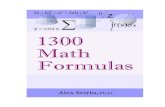 1300 Math Formulas - WordPress.comkumarvishwash.files.wordpress.com/2018/01/...1300 Math Formulas = = = = = = = = = = = = = = = = = = = = = = = = = = = = = = fp_k= =VVQVNMTTQN= = `çéóêáÖÜí=«=OMMQ=^KpîáêáåK=^ää=oáÖÜíë