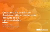 Consumo de snacks en América Latina: tendencias, · Chile Costa Rica Venezuela Uruguay Argentina México Bolivia Brasil Perú Ecuador Sudáfrica Canadá EEUU Noruega Suecia Dinamarca