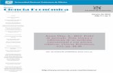 Revista Ciencia Económica - UNAMAnaya Díaz, A., 2012. Poder de mercado. Nota teórica y referencias de su medición convencional y con precios relativos. Ciencia Económica, 1(1),