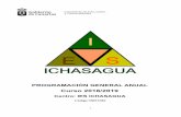 Centro: IES ICHASAGUA€¦ · PROGRAMACIÓN GENERAL ANUAL Curso 2018/2019 Centro: IES ICHASAGUA Código:38015382 1