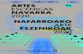 ARTES ESCÉNICAS NAVARRA 2020F1%EDasNav...GUÍA DE PRODUCCIONES DE ARTES ESCÉNICAS DE NAVARRA 2020 Danza, teatro, literatura y música (castellano y euskera. Lenguaje de signos) Todos