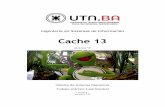 Cache 13 - utnso.com.ar€¦ · Versión [1.0] TP 2C2015 Sistemas Operativos Introducción Arquitectura de Cache 13 Proceso Planificador Archivo de Configuración Proceso CPU Archivo