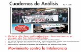 Cuadernos de Análisis · 2015-12-16 · Cuadernos de Análisis N.º 56 Movimiento contra la Intolerancia SECRETARIA TECNICA Apdo. de correos 7016 28080 MADRID Tel.: 91 530 71 99