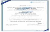 Certificado de Sostenibilidad - energia.gob.es · Certificado de Sostenibilidad Author: Control Unión Poland Subject: Sistema Nacional de Verificación de la Sostenibilidad Keywords: