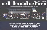 BODAS DE ORO DE LA XI PROMOCIÓN MOSHE SHARET Boletin/2015/BOLETIN 155 - 22 … · el boleun11 1 B8D Publicación Oficial de la Comunidad Judía del Perú > r I \ ^ ¿ * * » *