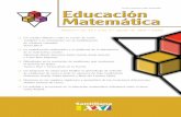 Santillana - Revista Educación Matemáticarevista-educacion-matematica.com/descargas/Vol18-2.pdf · 2017-11-15 · 4 EDUCACIÓN MATEMÁTICA, vol. 18, núm. 2, agosto de 2006 Editorial