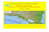 Boletín mensual Sismos y Volcanes de Nicaraguawebserver2.ineter.gob.ni/boletin/2014/06/boletin1406.pdfLa Red Sísmica Nacional de Nicaragua registró 301 sismos, de estos se localizaron