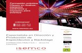 PRÁCTICA I 30 - ISEMCO - Formación en Protocolo y Eventos€¦ · Aprende de los mejores profesionales del espectáculo en vivo. Formación dual, inmersión en el backstage de los