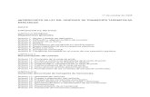 ANTEPROYECTO DE LEY DEL CONTRATO DE TRANSPORTE TERRESTRE DE MERCANCÍAS… · 2015-01-16 · Derecho del contrato de transporte terrestre español al modelo que suponen los convenios