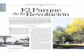 ARQUITECTURA El Parque de laRevolución...Una de ellas, el Parque de la Revolución, construido en 1934, ha sido remodelado y terminado hace algu- nos meses gracias al proyecto del