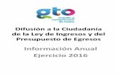 Secretaría de Finanzas, Inversión y Administración - Información …finanzas.guanajuato.gob.mx/c_tdif/doc/2016_informacion... · 2016-01-27 · Calidad de Vida 5,096 6,797 33%