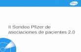 II Sondeo Pfizer de asociaciones de pacientes 2 · Para llevar a cabo el “II Sondeo Pfizer de asociaciones de pacientes 2.0”, en septiembre de 2014 se lanzó una encuesta onlinecon
