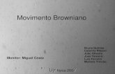 Movimento Browniano - USPmacbeth.if.usp.br/~gusev/browniano2.pdf · Em 1905, Albert Einstein explicou correctamente o movimento browniano assumindo que a matéria é constituída