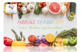 MENÚS NERO 2019 - C.E.I.P CERRO ALTO. ESPARTINAS. · 2019-01-30 · Técnico en dietéticay nutrición: YOLANDA MARTÍN ARJONA 3 MENÚ ENERO 2019 (Sin carne) MARTES LUNES MIÉRCOLES