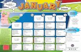Plantillas de calendario de menú de enero · Plantillas de calendario de menú de enero. Menú de Fort Hancock Head Start 3-5 años Medio Día. 1-6 de Enero No Habrá Escuela/Vacaciones