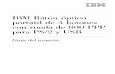 IBM Ratón óptico portátil de 3 botones conruedade800PPP ...ps-2.kev009.com/pccbbs/options/opt8tmsp.pdf · (Me), Microsoft Windows 2000 Professional y Microsoft Windows XP que den