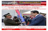 Organo informativo del Ejército Bolivariano. Año 1 Edición ...Año 1 Edición 1 ± Diciembre/Enero 2020 ... ción por nuestro Liberta-dor Simón Bolívar y sus hombres alcanzaron