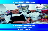 Gastronomía - UniverMileniumunivermilenium.edu.mx/.../GASTRONOMIA_EJECUTIVO.pdfPlan de estudios Modalidad Mixta