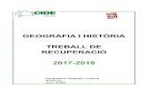 GEOGRAFIA I HISTÒRIA TREBALL DE RECUPERACIÓ ...cide.es/wp-content/uploads/2017/11/Pendents_GiH_2n-ESO.pdfGEOGRAFIA I HISTÒRIA TREBALL DE RECUPERACIÓ 2017-2018 Assignatura: Geografia