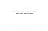 REGLAMENTO DE LOS SERVICIOS DE COMEDOR Y GUARDERÍA …cpermitagana.educacion.navarra.es/web1/wp-content/... · 2017-04-07 · funcionamiento del comedor. Según lo estipulado en