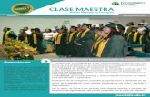 Boletín clase magistral - Tecnológico de Antioquia · denominado Clase Magistral, para brindar información sobre el desarrollo del programa, en tendencias investigativas y del