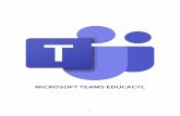 MICROSOFT TEAMS EDUCACYL · USO DE MS TEAMS – EDUCACYL - 6 - La primera es “Cargar materiales de clase”. Al hacer clic sobre esta opción llegamos al apartado “Archivos”.