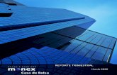 REPORTE TRIMESTRAL · Reporte 2do Trimestre 2020 | Casa de Bolsa, S.A. de C.V., Monex Grupo Financiero 5 b) Situación financiera Al 30 de junio de 2020 las inversiones en valores