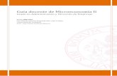 Guía docente de Microeconomía II · Guía docente de Microeconomía II (grado en Administración y Dirección de Empresas) Universidad de Valladolid 2 enseñanzas para profundizar