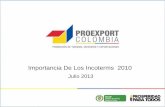 Diapositiva 1helmanquesada.com/wp-content/uploads/2017/09/Presentación-Inco… · Derechos Reservados Proexport Colombia 2013 1. Seleccionar el termino Incoterm de acuerdo a la mercancía,