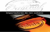 Entwurf cubata katalog A4-hoch druck -ES · Cuba Libre y otros cócteles. Experimente el vívido sabor de la alegría cubana. Este ron dorado madura cinco años toneles de roble blanco.